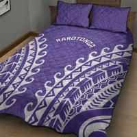Cook Islands Rarotonga Quilt Bed Set Polynesian Tribal Tattoo LT05 - Polynesian Pride