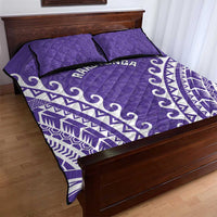 Cook Islands Rarotonga Quilt Bed Set Polynesian Tribal Tattoo LT05 - Polynesian Pride