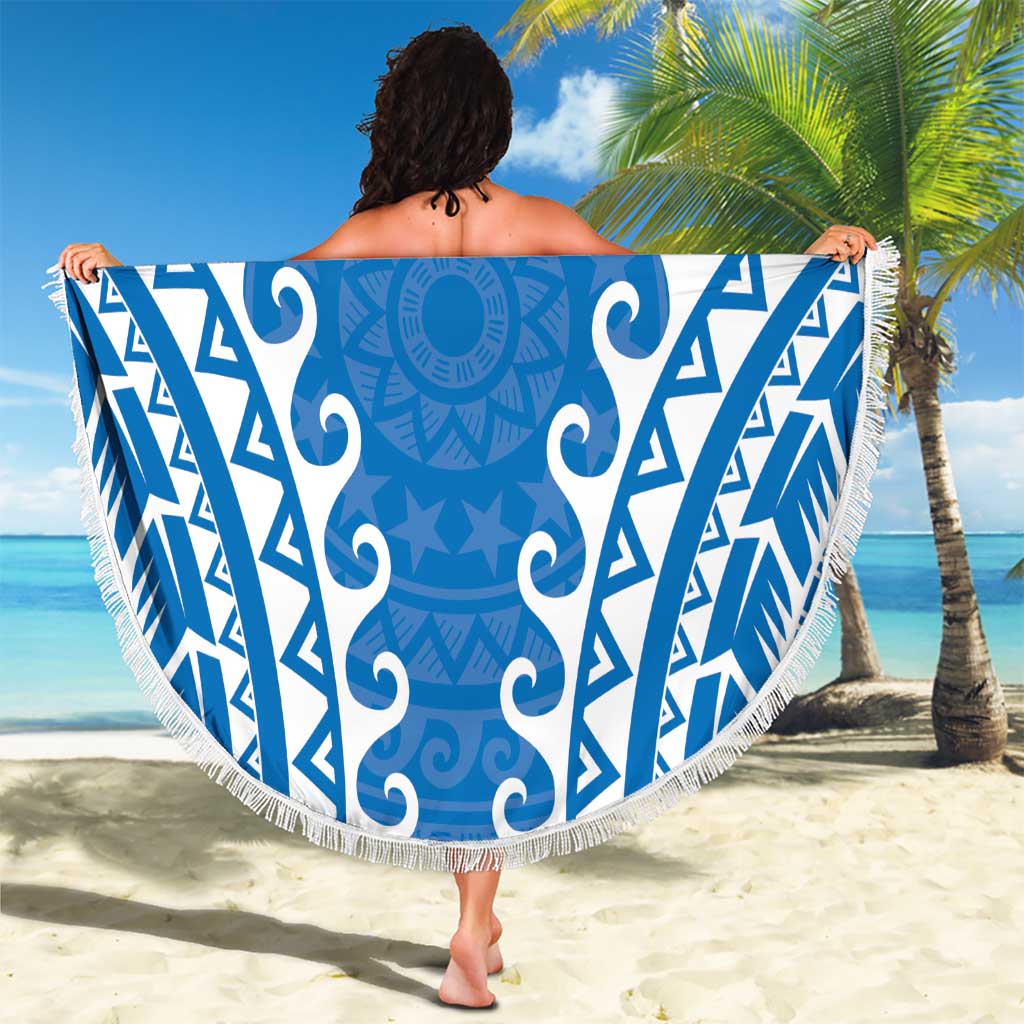Custom Cook Islands Pukapuka Beach Blanket Polynesian Tribal Tattoo