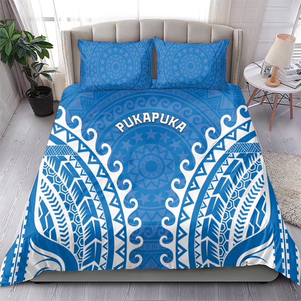 Cook Islands Pukapuka Bedding Set Polynesian Tribal Tattoo LT05 - Polynesian Pride