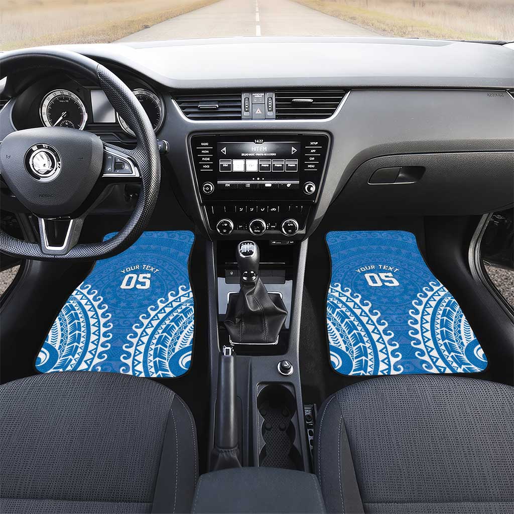 Custom Cook Islands Pukapuka Car Mats Polynesian Tribal Tattoo