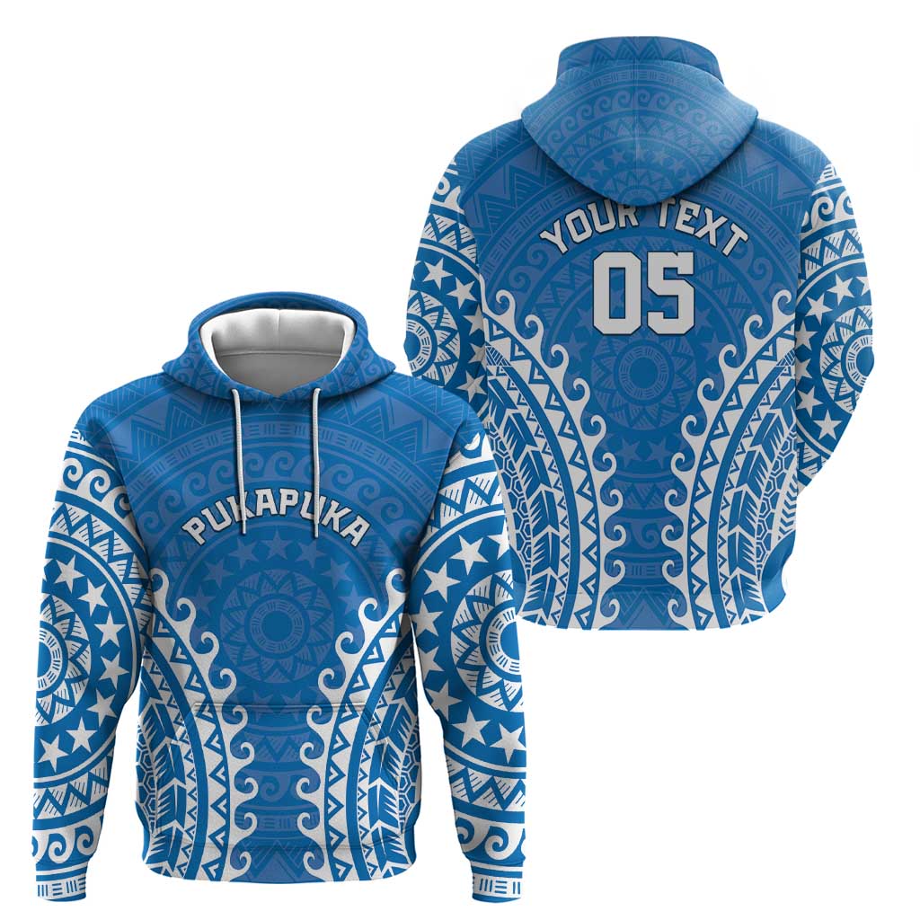 Custom Cook Islands Pukapuka Hoodie Polynesian Tribal Tattoo LT05 - Polynesian Pride