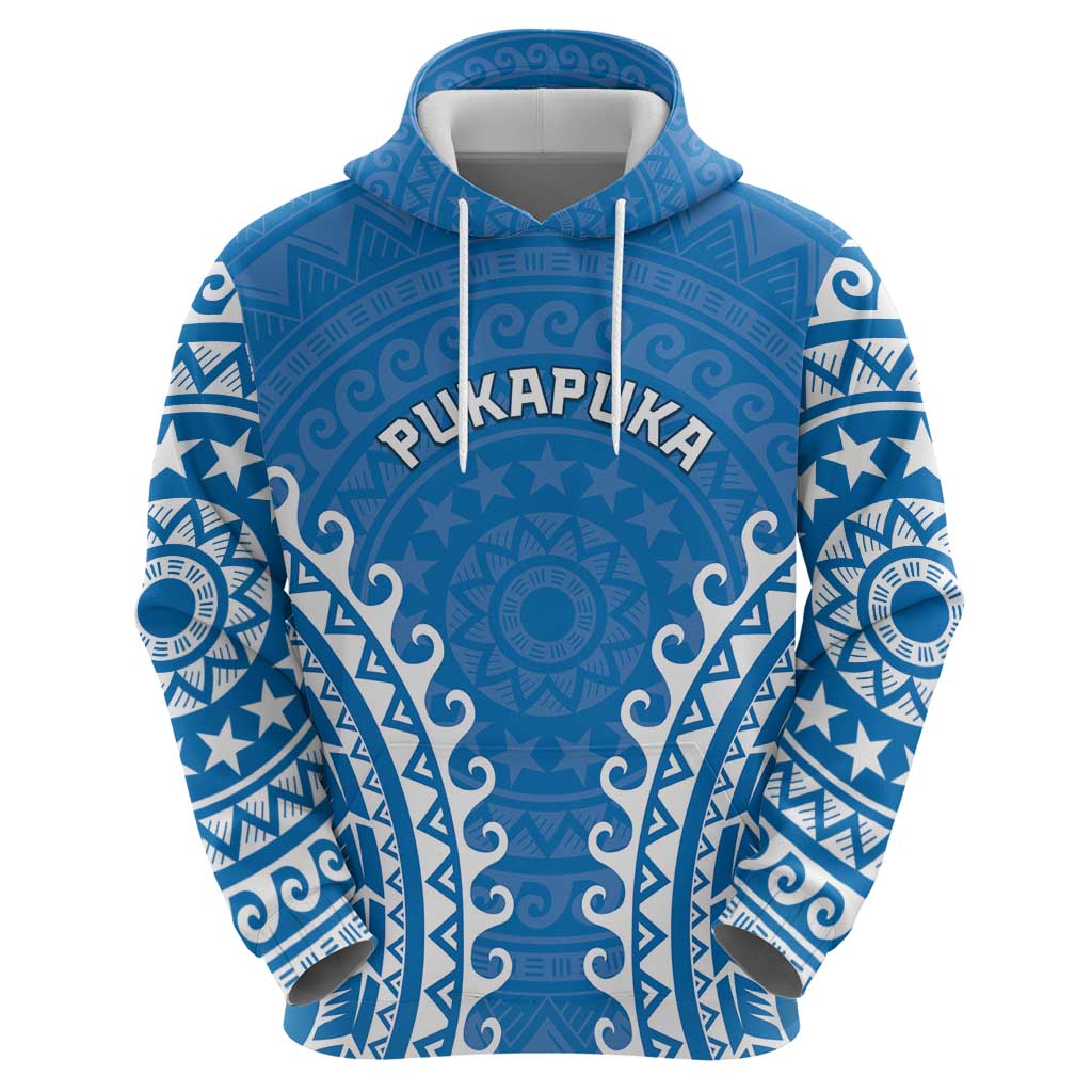 Custom Cook Islands Pukapuka Hoodie Polynesian Tribal Tattoo LT05 - Polynesian Pride