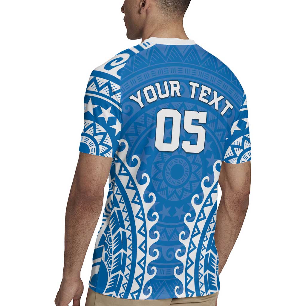 Custom Cook Islands Pukapuka Rugby Jersey Polynesian Tribal Tattoo LT05 - Polynesian Pride