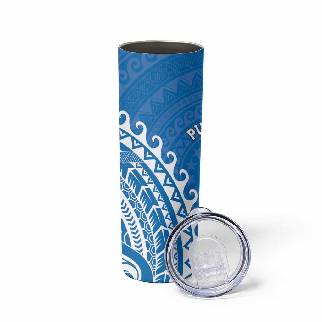 Cook Islands Pukapuka Skinny Tumbler Polynesian Tribal Tattoo LT05 - Polynesian Pride