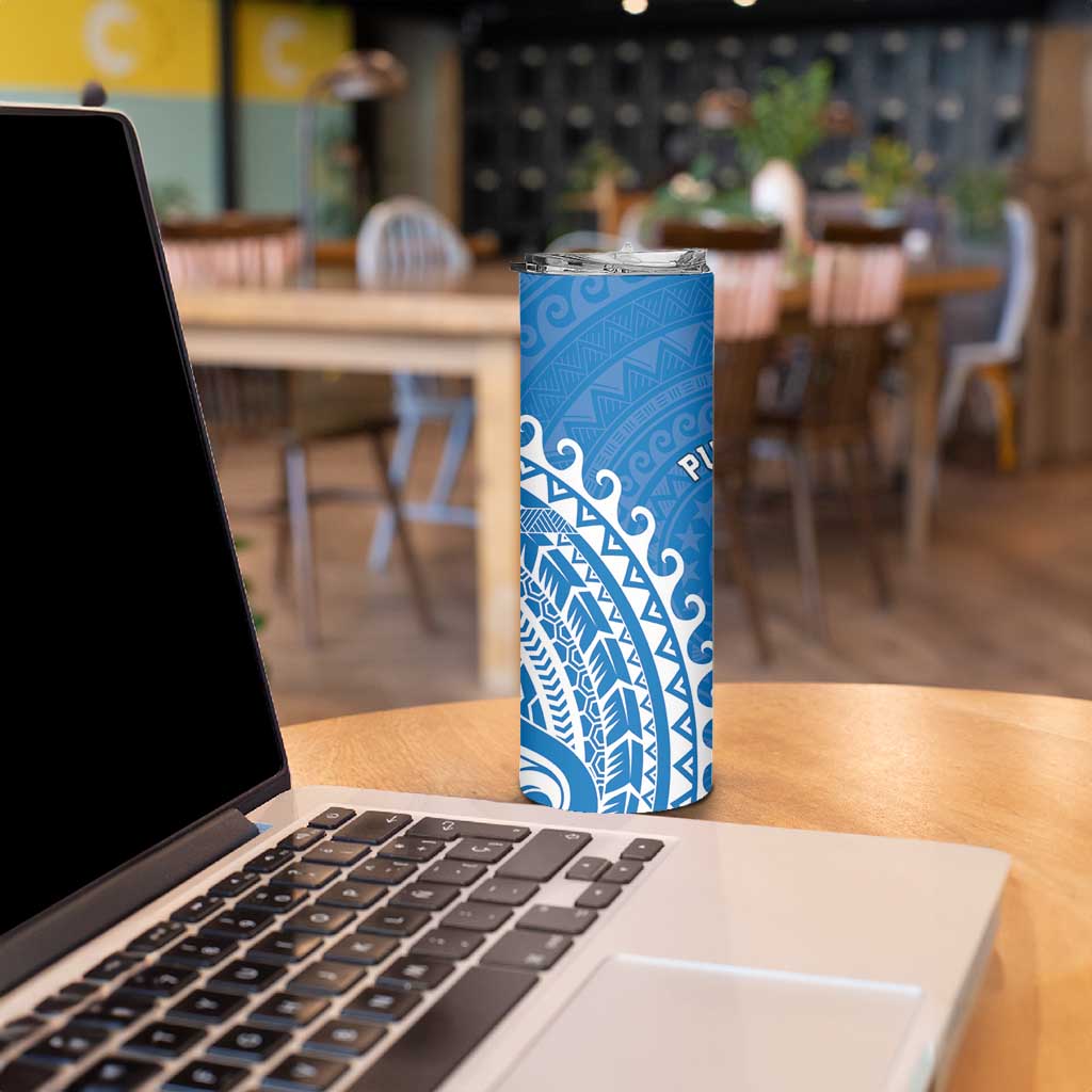 Cook Islands Pukapuka Skinny Tumbler Polynesian Tribal Tattoo LT05 - Polynesian Pride