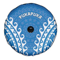 Custom Cook Islands Pukapuka Spare Tire Cover Polynesian Tribal Tattoo