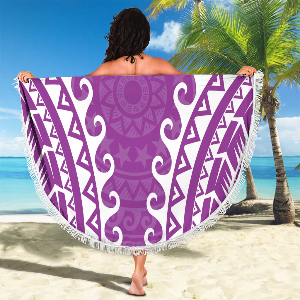 Custom Cook Islands Mangaia Beach Blanket Polynesian Tribal Tattoo