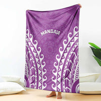 Custom Cook Islands Mangaia Blanket Polynesian Tribal Tattoo