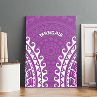 Custom Cook Islands Mangaia Canvas Wall Art Polynesian Tribal Tattoo
