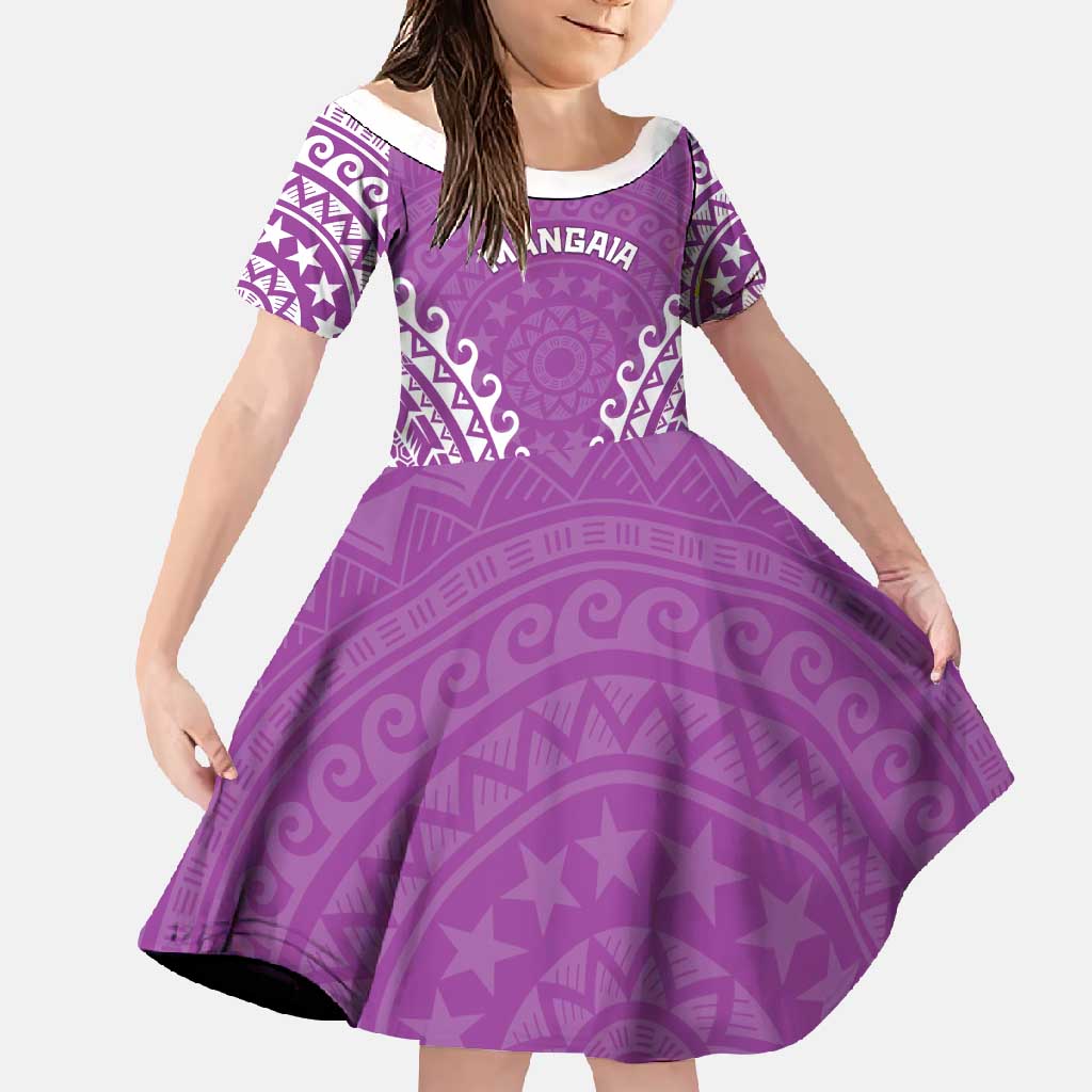 Custom Cook Islands Mangaia Family Matching Mermaid Dress and Hawaiian Shirt Polynesian Tribal Tattoo