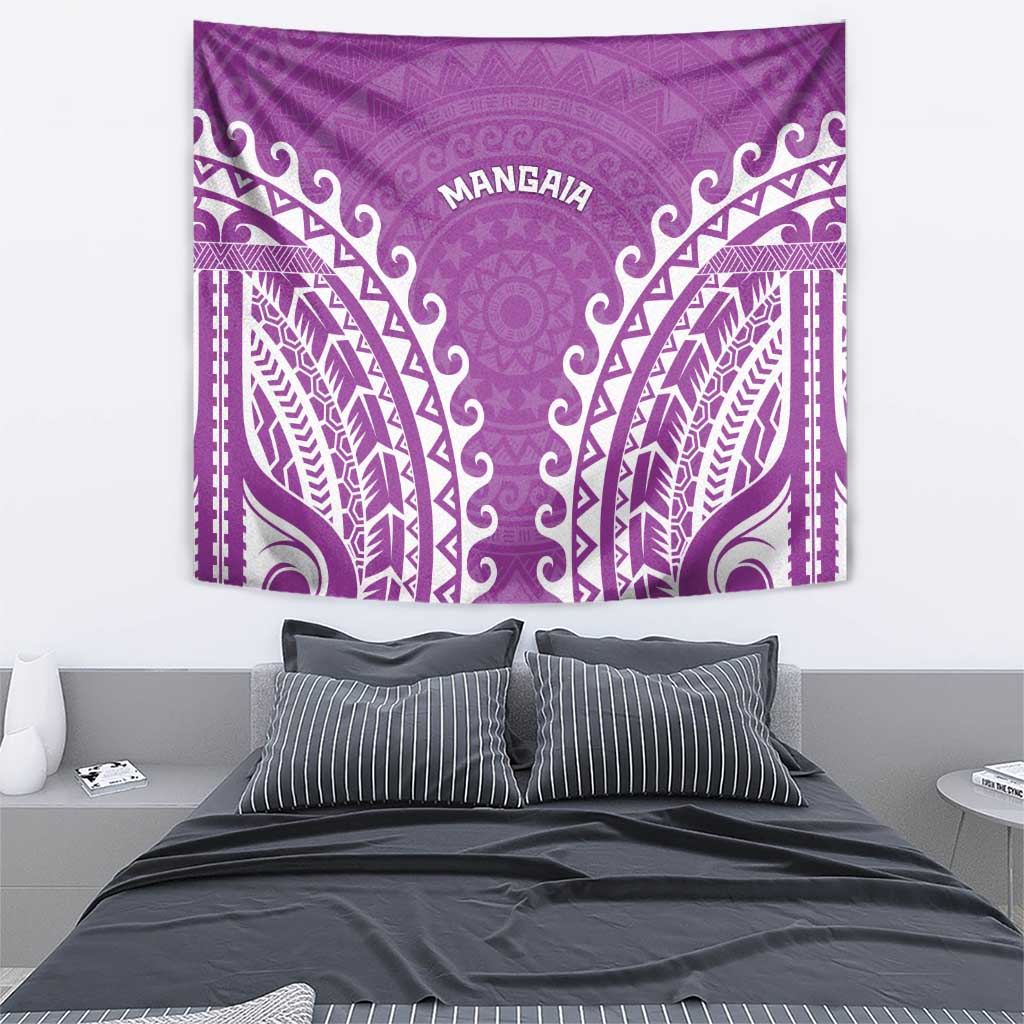 Custom Cook Islands Mangaia Tapestry Polynesian Tribal Tattoo