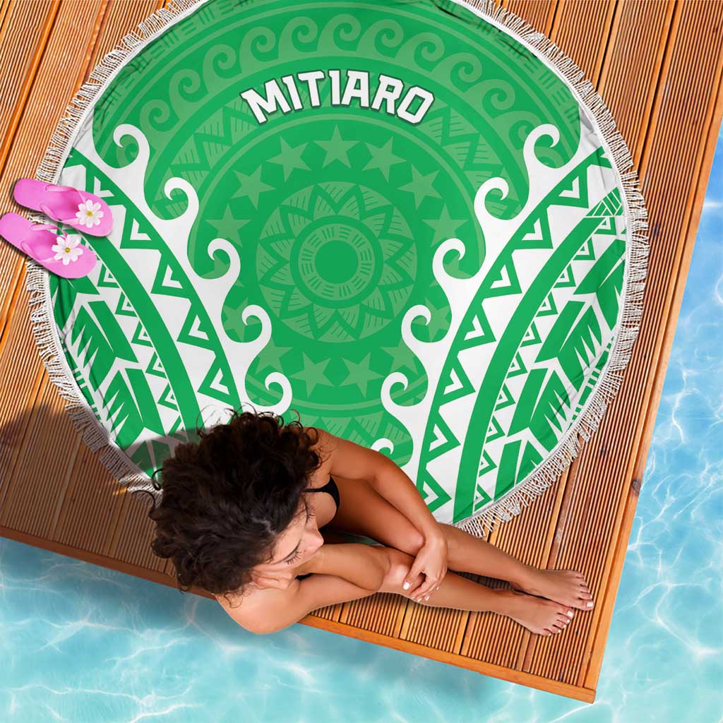 Custom Cook Islands Mitiaro Beach Blanket Polynesian Tribal Tattoo