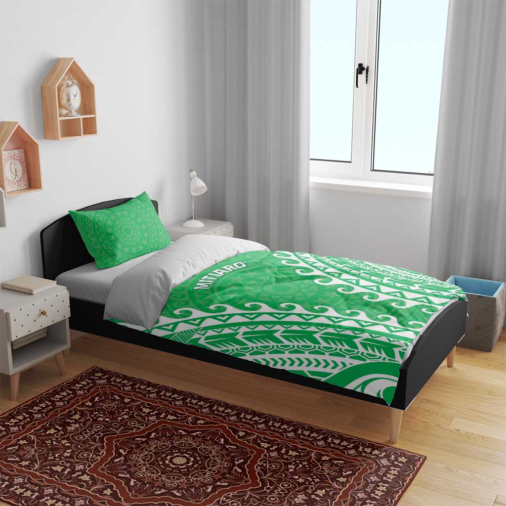 Cook Islands Mitiaro Bedding Set Polynesian Tribal Tattoo LT05 - Polynesian Pride
