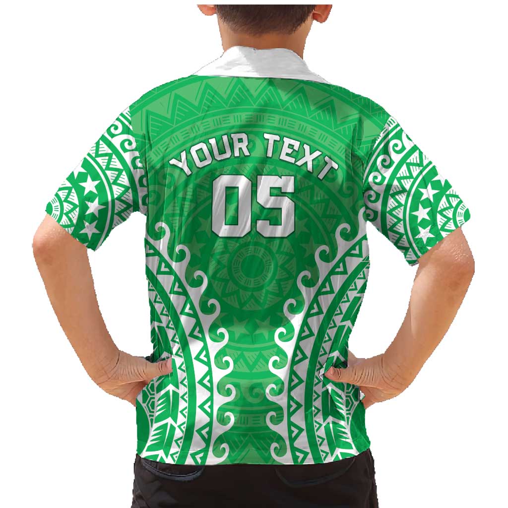 Custom Cook Islands Mitiaro Family Matching Mermaid Dress and Hawaiian Shirt Polynesian Tribal Tattoo