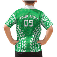 Custom Cook Islands Mitiaro Family Matching Mermaid Dress and Hawaiian Shirt Polynesian Tribal Tattoo