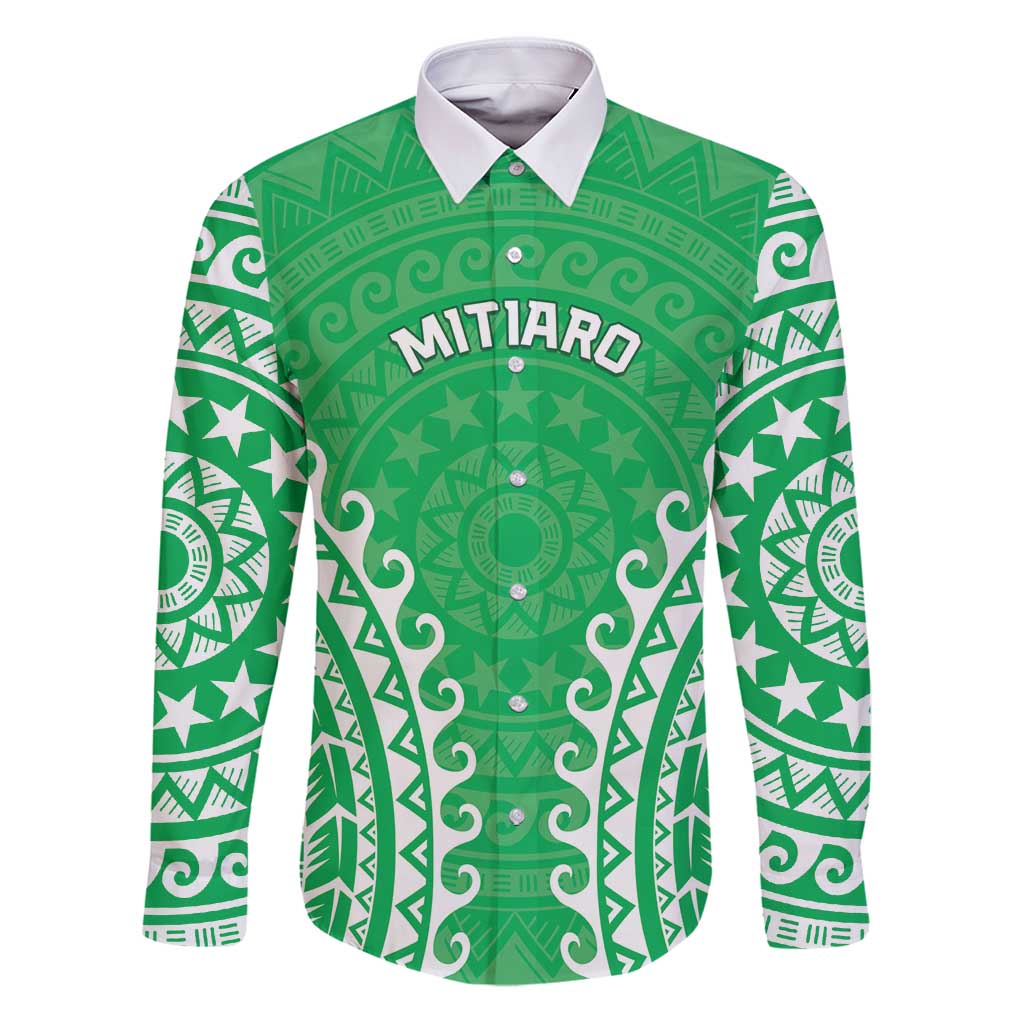 Custom Cook Islands Mitiaro Family Matching Puletasi and Hawaiian Shirt Polynesian Tribal Tattoo