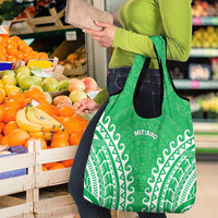 Cook Islands Mitiaro Grocery Bag Polynesian Tribal Tattoo LT05 - Polynesian Pride