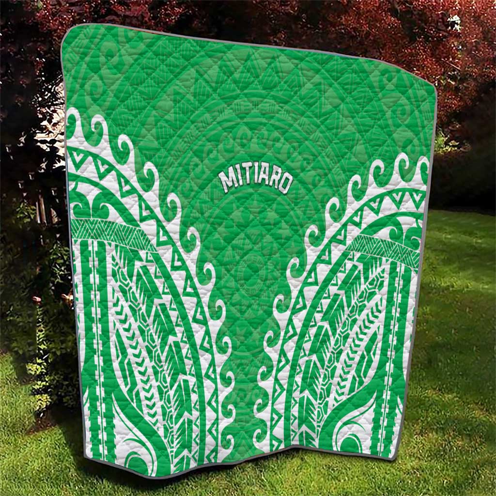 Custom Cook Islands Mitiaro Quilt Polynesian Tribal Tattoo