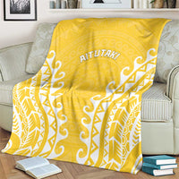 Custom Cook Islands Aitutaki Blanket Polynesian Tribal Tattoo