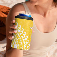 Cook Islands Aitutaki 4 in 1 Can Cooler Tumbler Polynesian Tribal Tattoo LT05 - Polynesian Pride