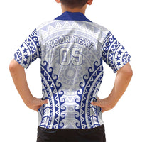 Custom Cook Islands Palmerston Family Matching Puletasi and Hawaiian Shirt Polynesian Tribal Tattoo