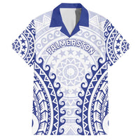 Custom Cook Islands Palmerston Family Matching Puletasi and Hawaiian Shirt Polynesian Tribal Tattoo