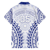 Custom Cook Islands Palmerston Family Matching Puletasi and Hawaiian Shirt Polynesian Tribal Tattoo