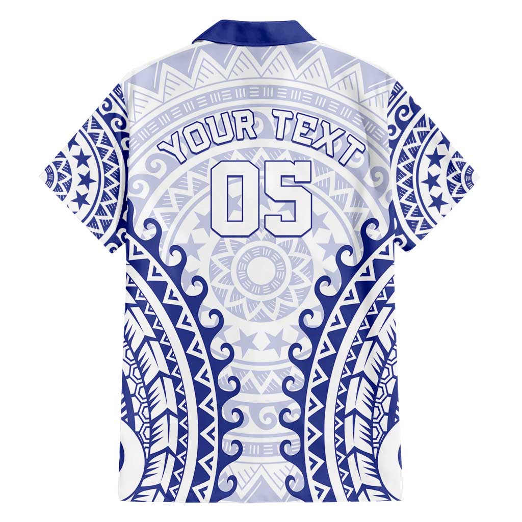 Custom Cook Islands Palmerston Family Matching Short Sleeve Bodycon Dress and Hawaiian Shirt Polynesian Tribal Tattoo