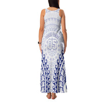 Custom Cook Islands Palmerston Family Matching Tank Maxi Dress and Hawaiian Shirt Polynesian Tribal Tattoo