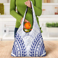 Cook Islands Palmerston Grocery Bag Polynesian Tribal Tattoo LT05 - Polynesian Pride