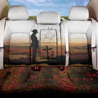 Australia And New Zealand ANZAC Day Back Car Seat Cover Battle Of Beersheba LT05 One Size Beige - Polynesian Pride