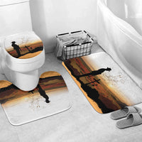 Australia And New Zealand ANZAC Day Bathroom Set Battle Of Beersheba LT05 Mat Set Only (3 pcs) One Size Beige - Polynesian Pride