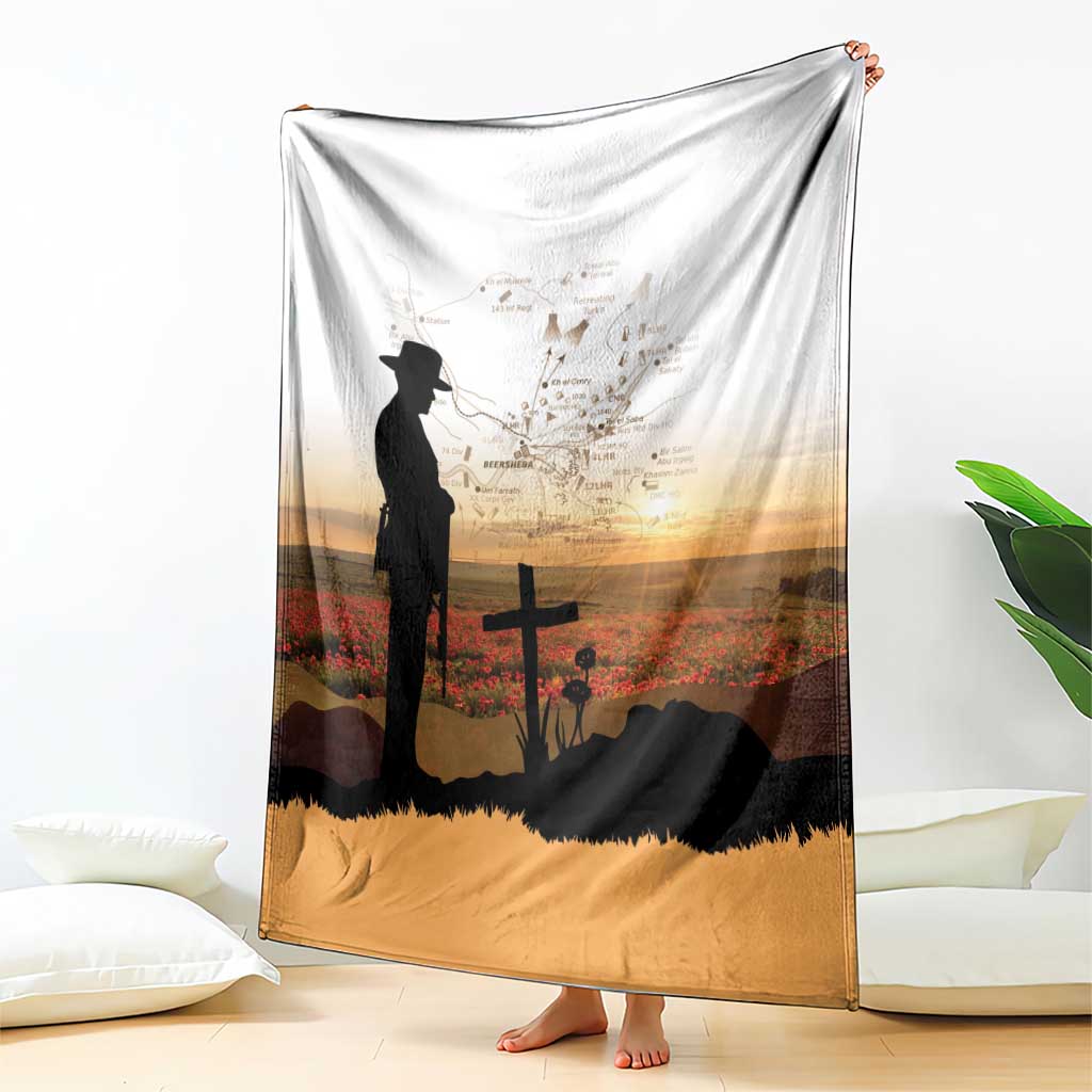 Australia And New Zealand ANZAC Day Blanket Battle Of Beersheba LT05 - Polynesian Pride