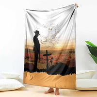 Australia And New Zealand ANZAC Day Blanket Battle Of Beersheba LT05 - Polynesian Pride