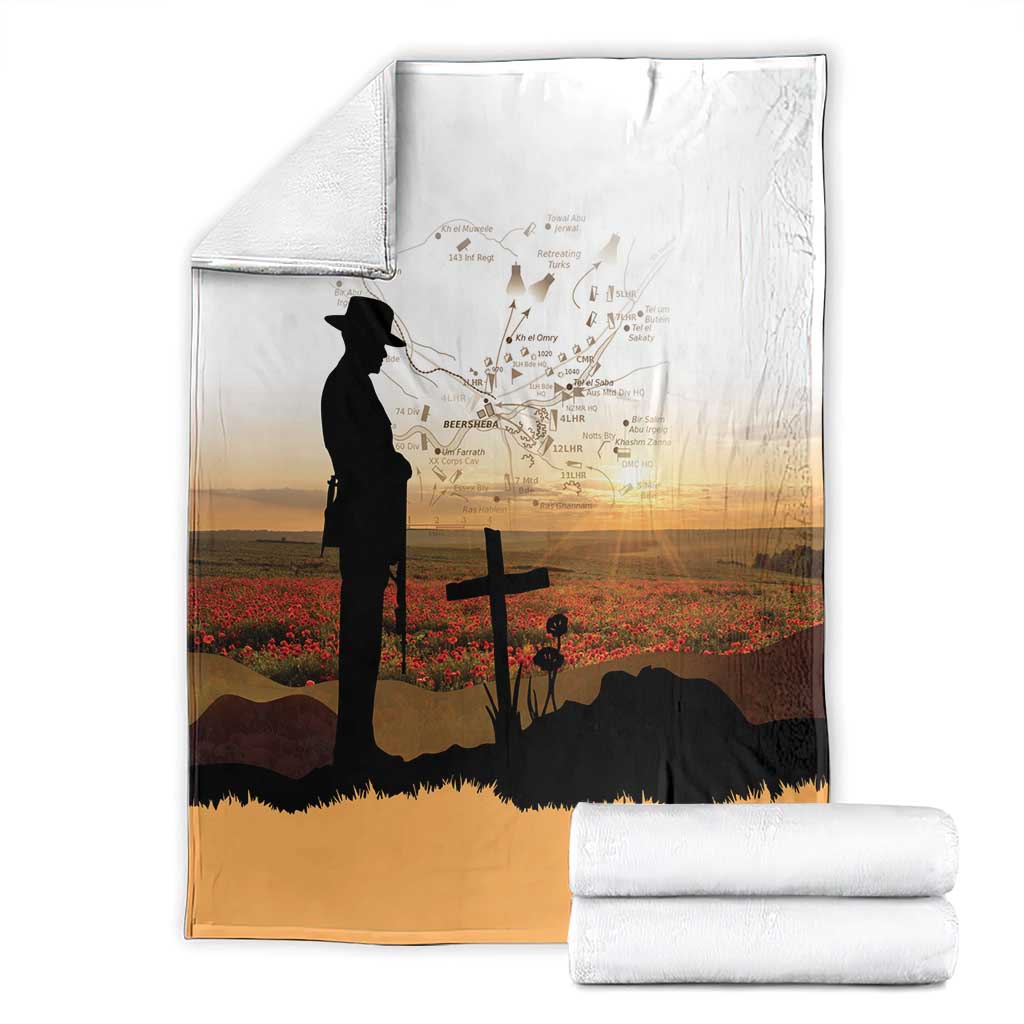 Australia And New Zealand ANZAC Day Blanket Battle Of Beersheba LT05 - Polynesian Pride