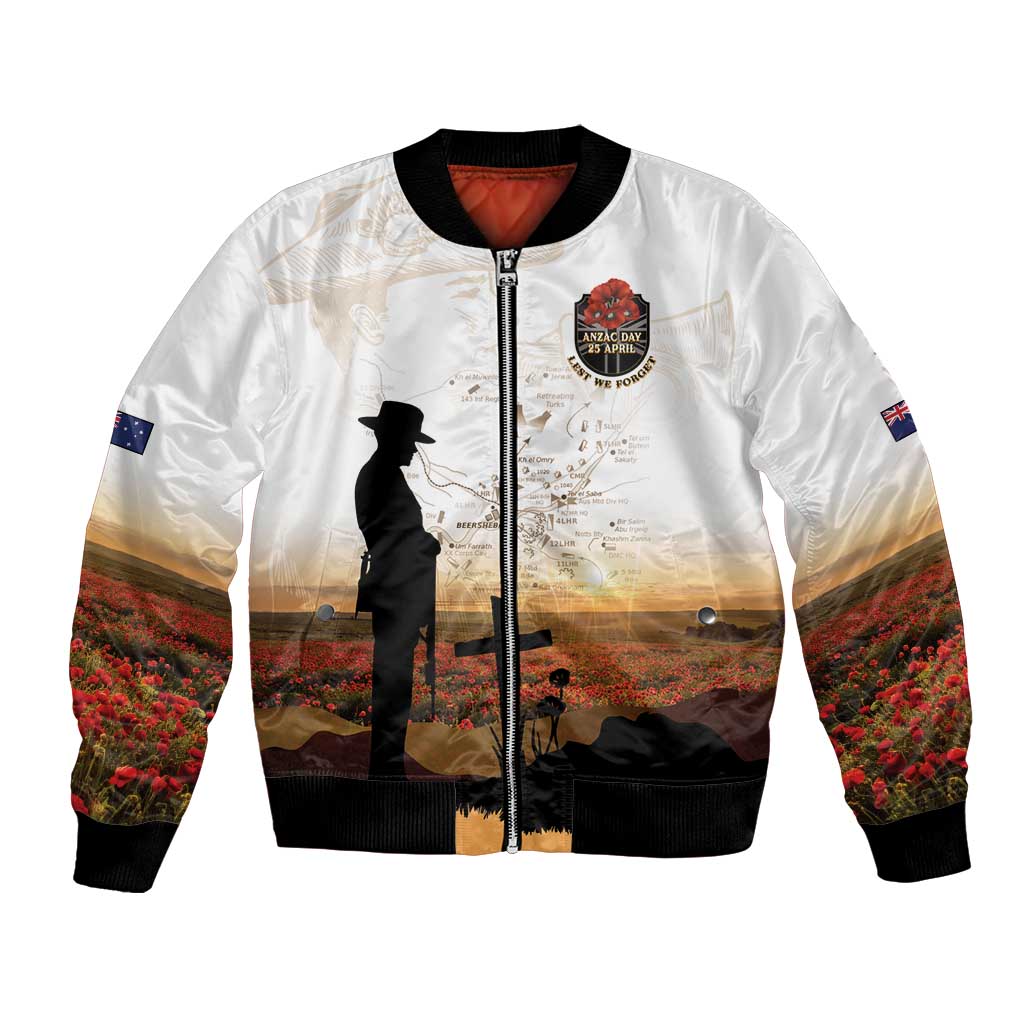 Australia And New Zealand ANZAC Day Bomber Jacket Battle Of Beersheba