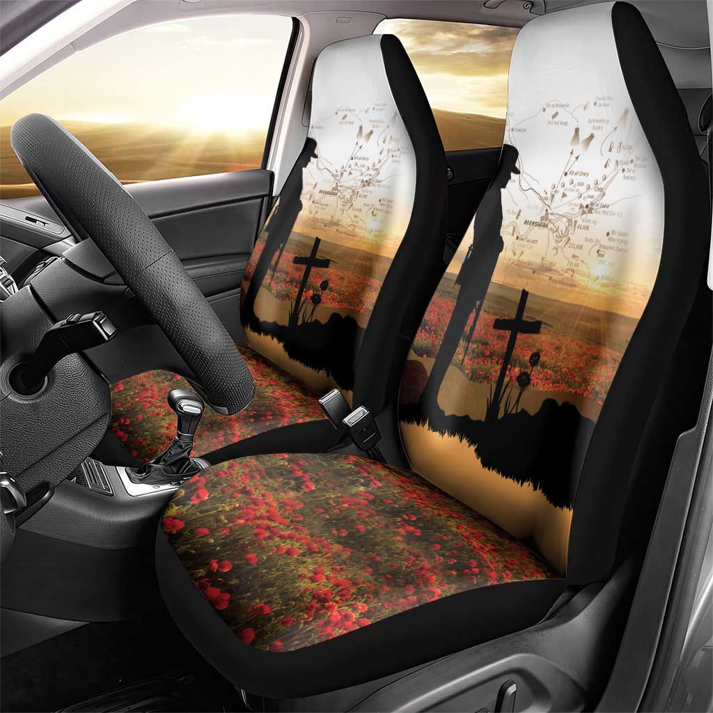 Australia And New Zealand ANZAC Day Car Seat Cover Battle Of Beersheba