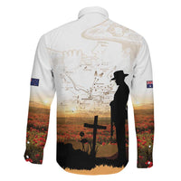 Australia And New Zealand ANZAC Day Family Matching Off Shoulder Maxi Dress and Hawaiian Shirt Battle Of Beersheba LT05 - Polynesian Pride