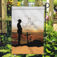 Australia And New Zealand ANZAC Day Garden Flag Battle Of Beersheba LT05 Garden Flag Beige - Polynesian Pride
