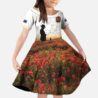 Australia And New Zealand ANZAC Day Kid Short Sleeve Dress Battle Of Beersheba