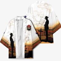 Australia And New Zealand ANZAC Day Kimono Battle Of Beersheba LT05 - Polynesian Pride