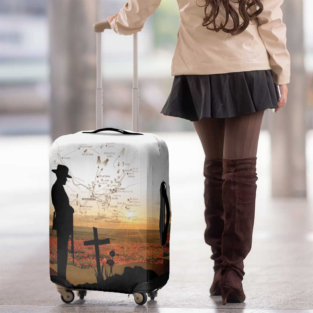 Australia And New Zealand ANZAC Day Luggage Cover Battle Of Beersheba