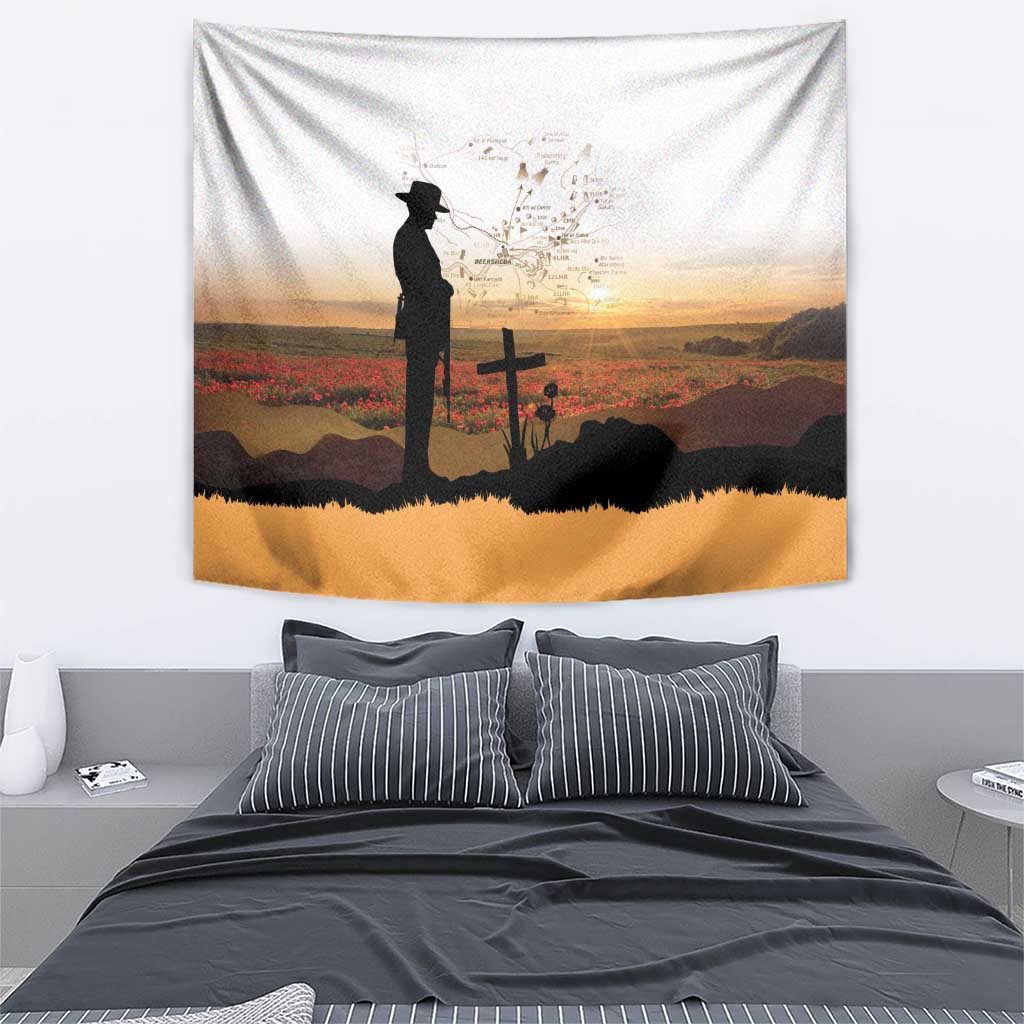Australia And New Zealand ANZAC Day Tapestry Battle Of Beersheba LT05 - Polynesian Pride