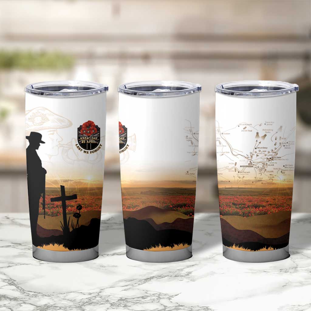 Australia And New Zealand ANZAC Day Tumbler Cup Battle Of Beersheba LT05 - Polynesian Pride