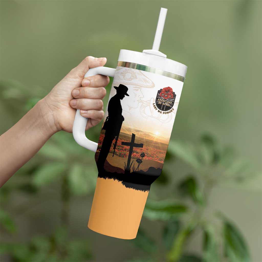 Australia And New Zealand ANZAC Day Tumbler With Handle Battle Of Beersheba LT05 - Polynesian Pride