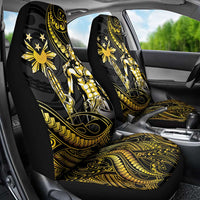 Filipinos Lapu Lapu Hero Car Seat Cover Gold Polynesian Tribal Tattoo LT05 - Polynesian Pride