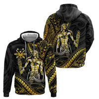 Filipinos Lapu Lapu Hero Hoodie Gold Polynesian Tribal Tattoo LT05 - Polynesian Pride