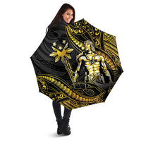 Filipinos Lapu Lapu Hero Umbrella Gold Polynesian Tribal Tattoo