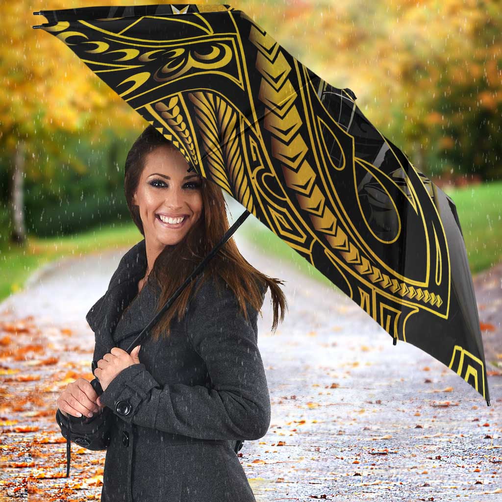 Filipinos Lapu Lapu Hero Umbrella Gold Polynesian Tribal Tattoo